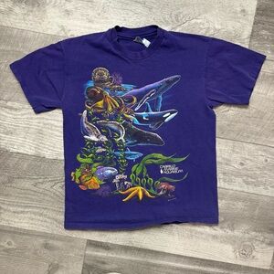 Vintage 90s Single-Stitch Cabrillo Marine Aquarium T-Shirt
